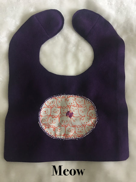 Hand Made Bibs In Ultrasuede
